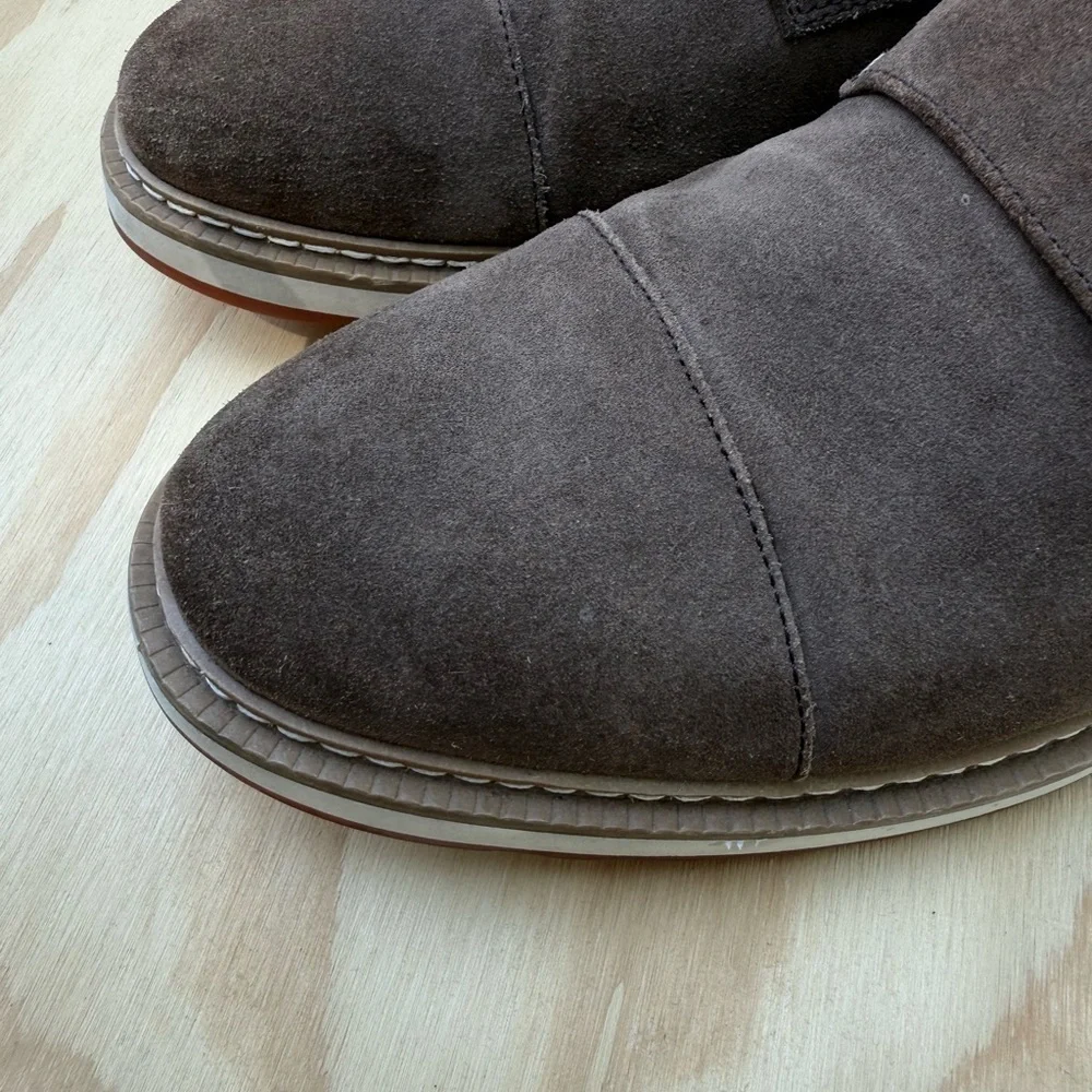 1901 Men's Brown Suede Double Monk Strap Shoes Size 11.5M - Picture 9 of 10